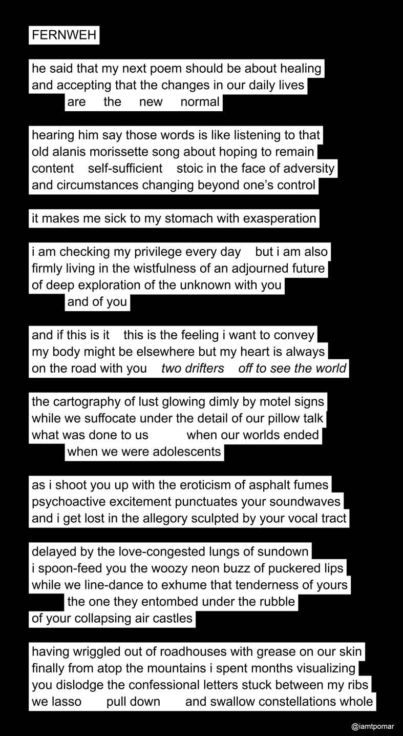 Post image for 'Fernweh'